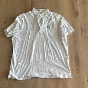 XXL white criquet golf shirt